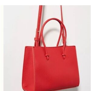 Anthropologie red Handbag